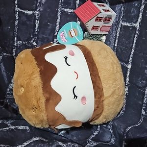 🎁 Original Squishmallows  Fuzzamallows Carmelita 12 inch